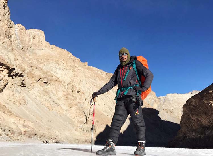 Trekking in Ladakh- Virender Rajput