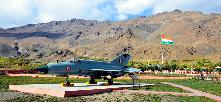 Fighter Jet At Kargil War Memorial, Leh Ladakh