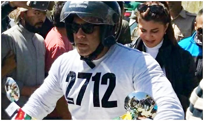 See What Salman Khan and Jacqueline Fernandez Did on a Bike!