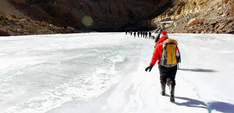 Chadar Trek in Zanskar Trip