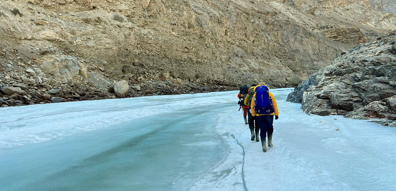 Chadar Trek in Zanskar Tour